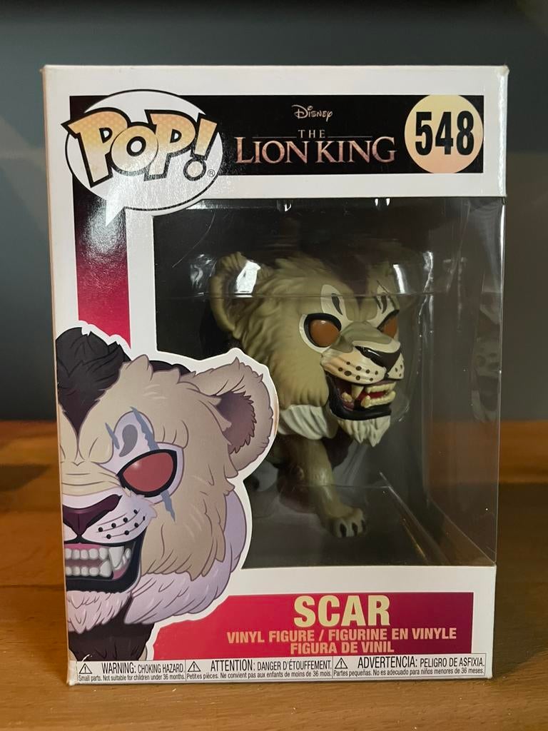Funko Pop! Scar - The Lion King #548, Ophalen of Verzenden, Zo goed als nieuw