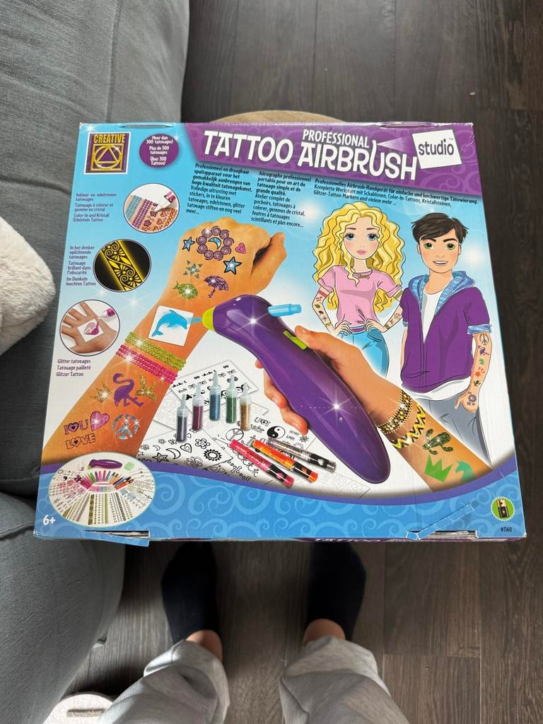 Tattoo Airbrush Studio, Ophalen of Verzenden, Nieuw, Jongen of Meisje