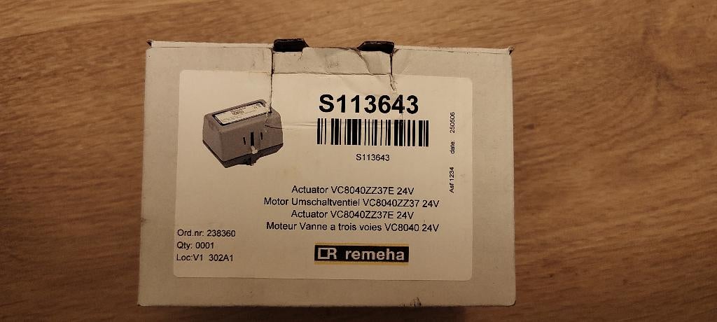 Honeywell driewegklep VCZZ6005 en VCZZ6105, Doe-het-zelf en Verbouw, Verwarming en Radiatoren, Minder dan 30 cm, Cv-ketel of Combi-ketel