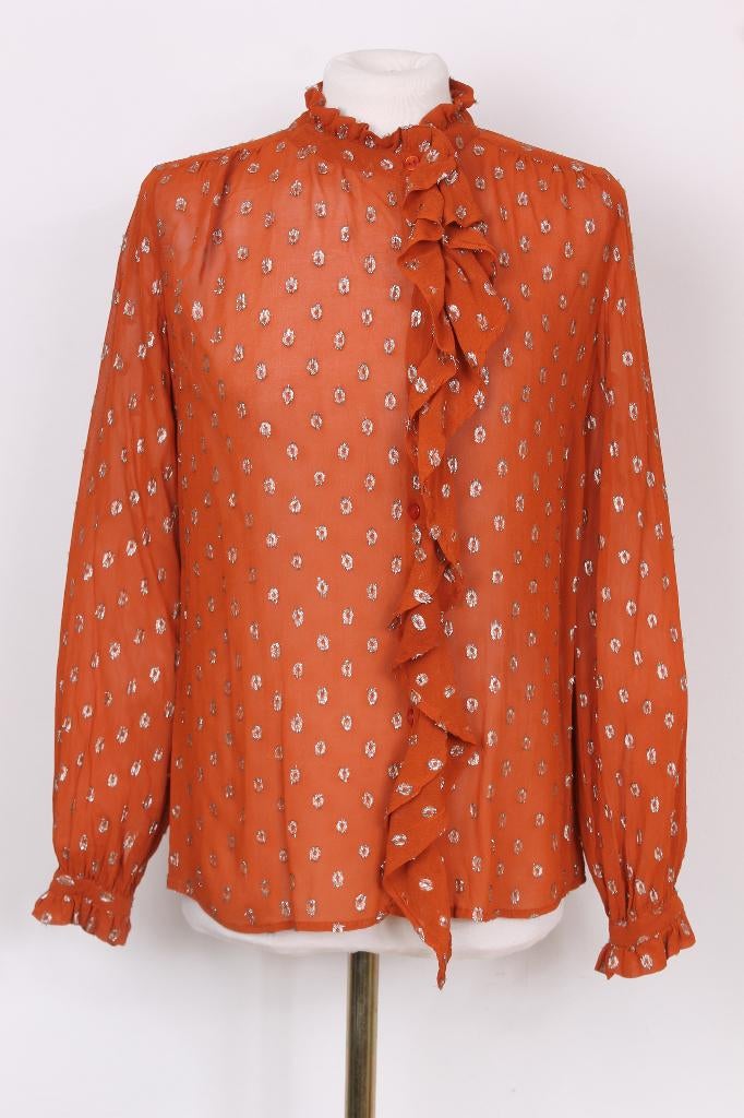 Blouse met goud Fabienne Chapot, Overige kleuren, Ophalen of Verzenden, Zo goed als nieuw, Fabienne Chapot