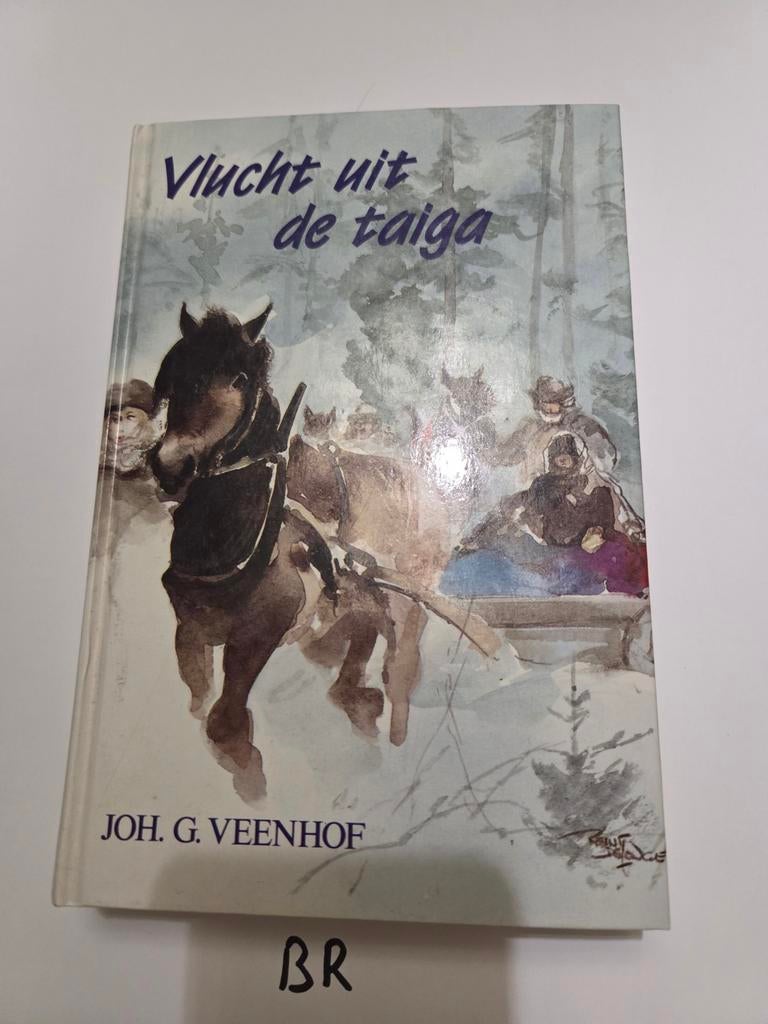 Vlucht uit de Taiga - JOH. G. VEENHOF, Ophalen of Verzenden, Gelezen, JOH. G. VEENHOF, Nederland