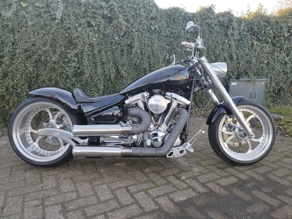 Yamaha Wildstar XV1600 custom Thunderbike, Motoren, 2 cilinders, 1600 cc, Particulier, Meer dan 35 kW