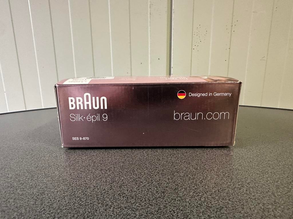 Braun Silk-épil 9 9-870 Epilator voor Langdurige Ontharing, Ophalen of Verzenden, Zo goed als nieuw, Scheren en Epileren