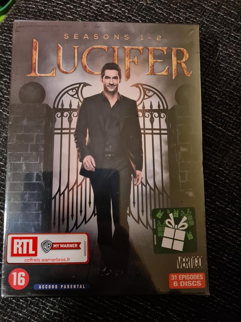 Lucifer Seizoenen 1-2 DVD Boxset, Cd's en Dvd's, Dvd's | Tv en Series, Vanaf 16 jaar, Boxset, Ophalen of Verzenden, Zo goed als nieuw