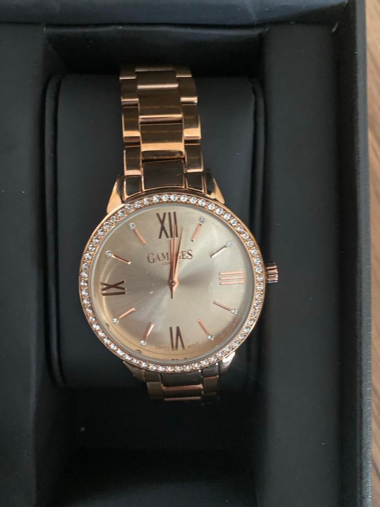 Gamages Dawn Crystal Rose Polshorloge - Nieuw!!!!, Overige merken, Overige materialen, Polshorloge, Nvt