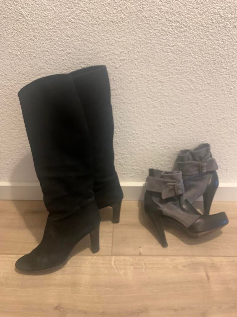 Laarzen, Kleding | Dames, Schoenen, Hoge laarzen, Overige kleuren, Ophalen of Verzenden, Gedragen