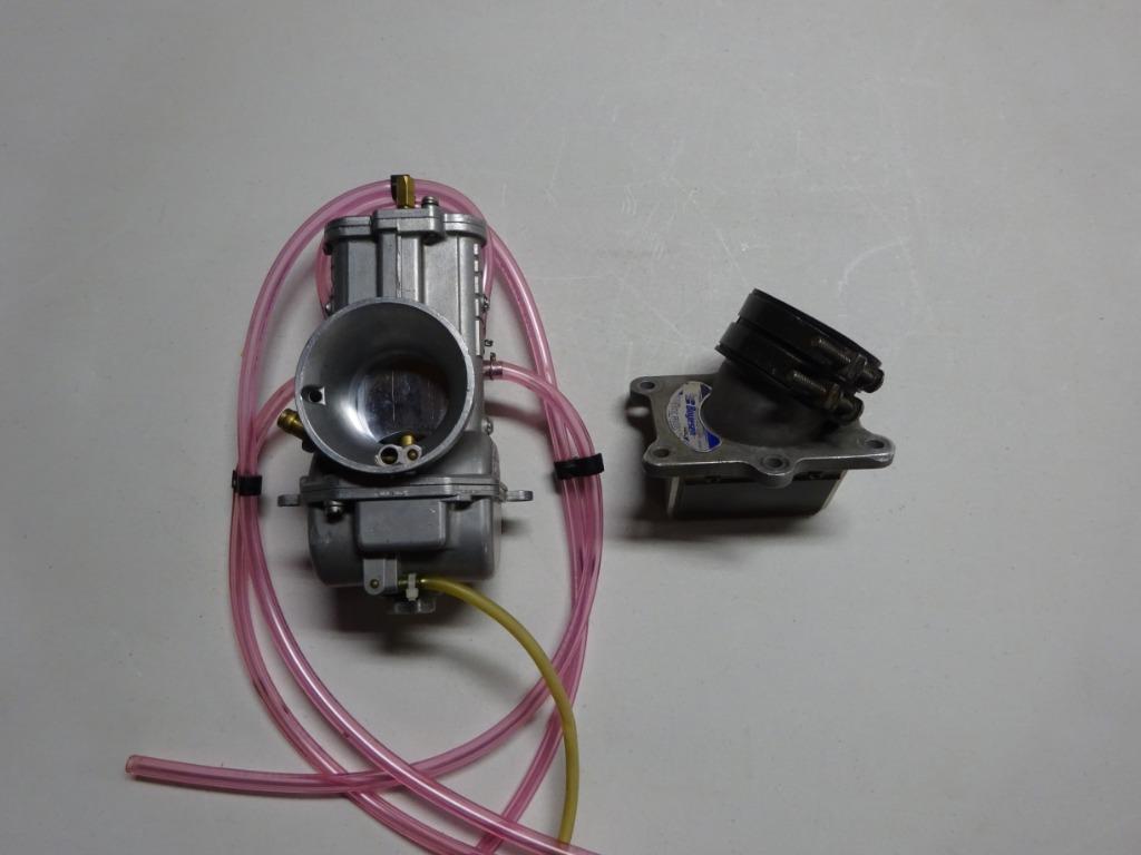Honda CR250, 2000/2001 Mikuni carb.+ boyesen membraam, Info@nolbikkermotoren.nl, Nol Bikker Motoren, Ophalen of Verzenden, Gebruikt