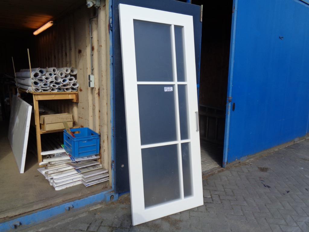 GLASDEUR, stomp,93x231.5,Svedex  KUNSTSTOFDEUR, (schuifdeur), Ophalen, Glas, 80 tot 100 cm, 215 cm of meer