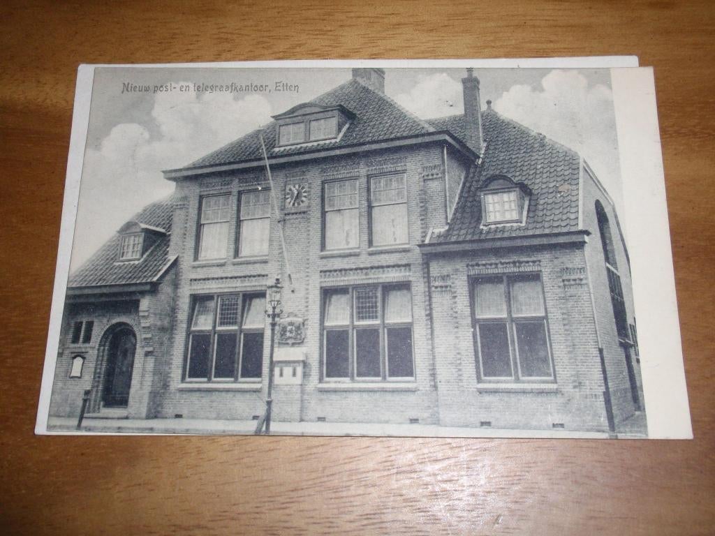 Etten Nieuw Post en Tegraafkantoor Postkantoor Etten Leur, Verzenden, Voor 1920, Gelopen, Noord-Brabant