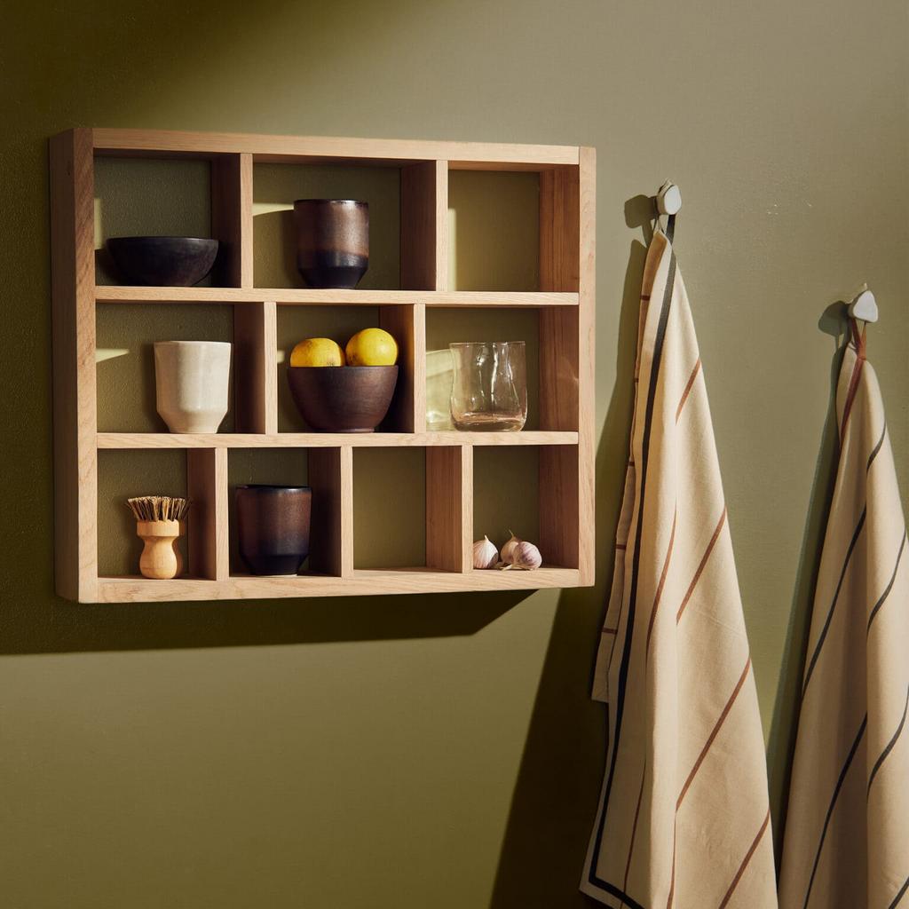 Prachtige houten wandrek van Andersen Furniture, Ophalen of Verzenden, Nieuw
