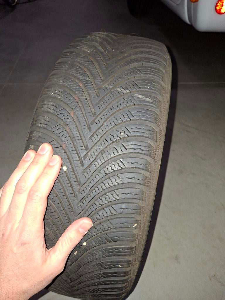 Winterbanden set compleet voor volvo V40, Ophalen, Gebruikt, Volvo