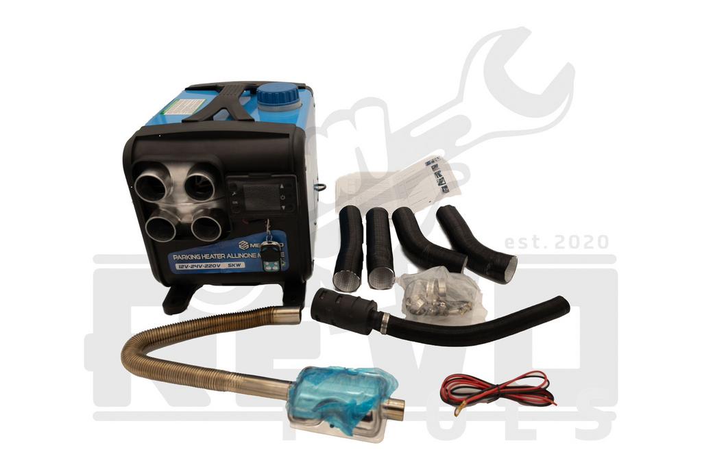 Foto 4 van Opruiming! 5 kW Diesel Heater 0,3L/u – 12v 220v standkachel