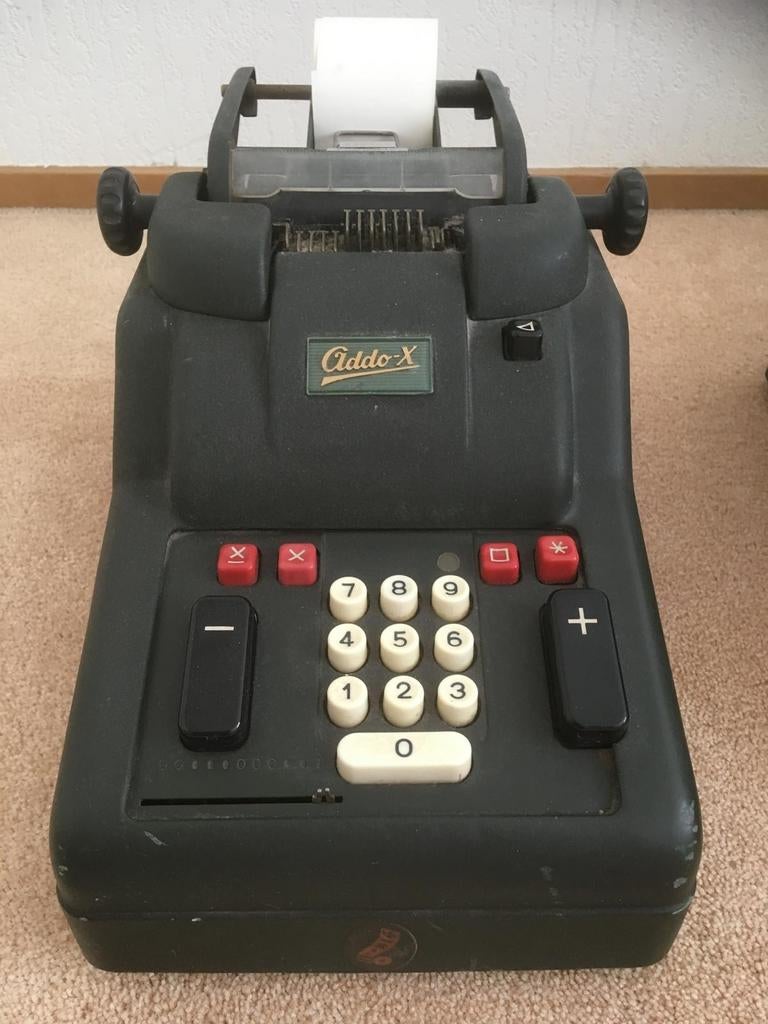 Vintage Addo-X Telmachine, Ophalen