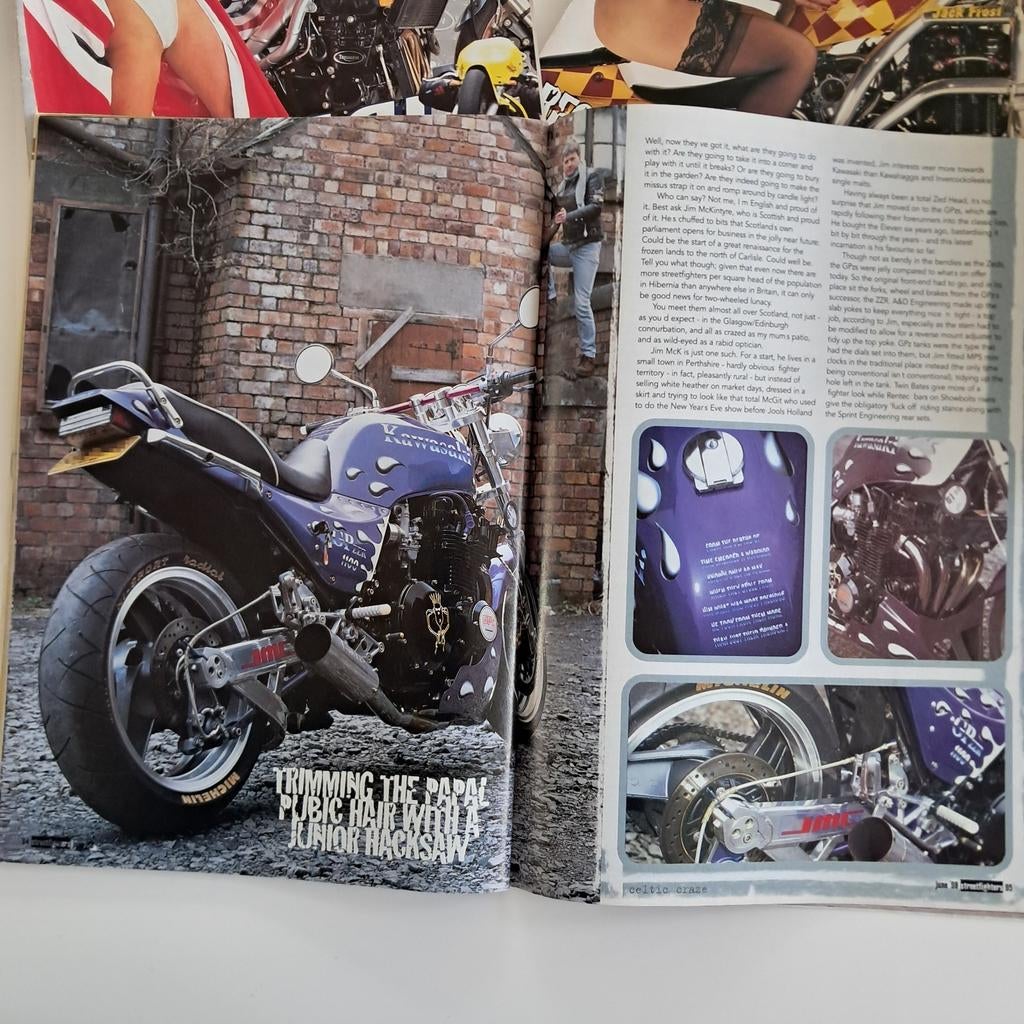 Streetfighters motorbladen, Ophalen of Verzenden, Zo goed als nieuw