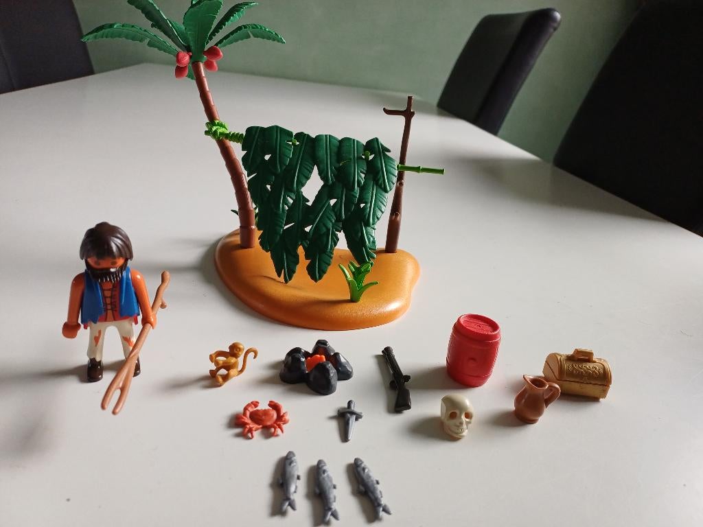 Playmobil Schipbreukeling - 5138, Ophalen of Verzenden, Zo goed als nieuw, Complete set