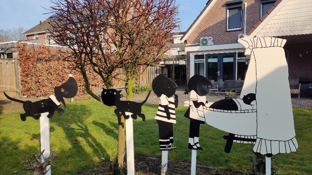 Te huur: Jip en Janneke geboorteborden, Ophalen, Geboortebord