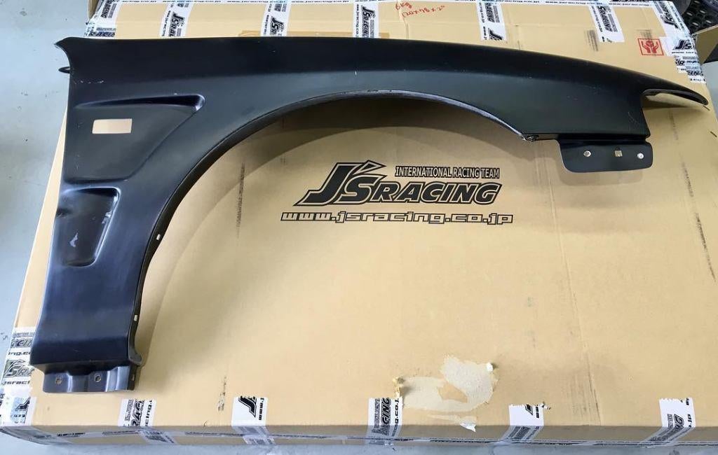 J's Racing 15mm wide fender voorscherm - Honda Integra DC2