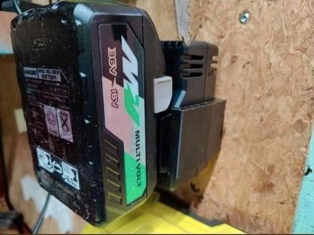 Hikoki 18v/36v 3d geprinte ASA lader, tool en accuhouder, Rapperdsweg 7 7495sk, Nieuw, Ophalen of Verzenden, Zwijnenberg Techniek