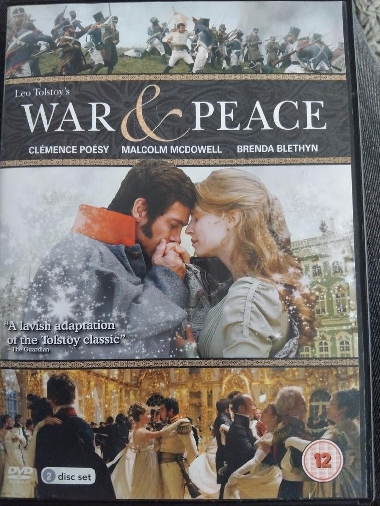 War & Peace DVD Box - Tolstoy, Cd's en Dvd's, Dvd's | Tv en Series, Boxset, Drama, Ophalen of Verzenden, Zo goed als nieuw