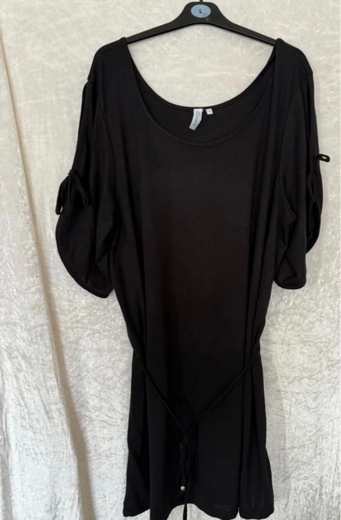 Zomer jurk Beachwave maat 52, Zwart, Maat 46/48 (XL) of groter, Ophalen of Verzenden, Zo goed als nieuw