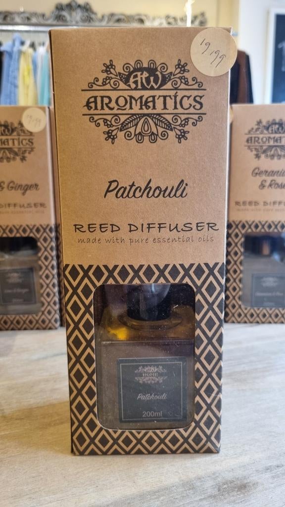 Aromatics Patchouli Geur Diffuser 200ml, Ophalen of Verzenden