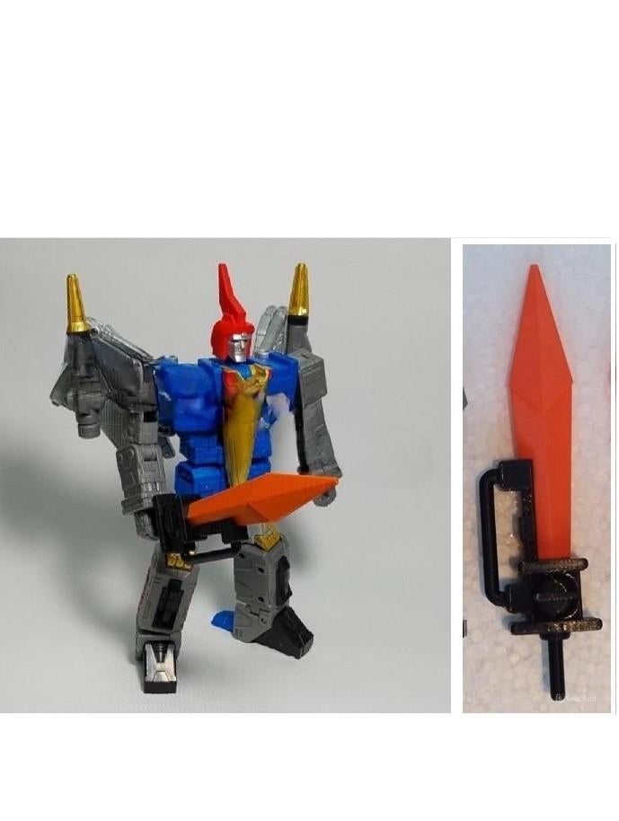 transformers - studio 86 dinobot swoop sword 3d printed, G1, Ophalen of Verzenden, Nieuw, Autobots