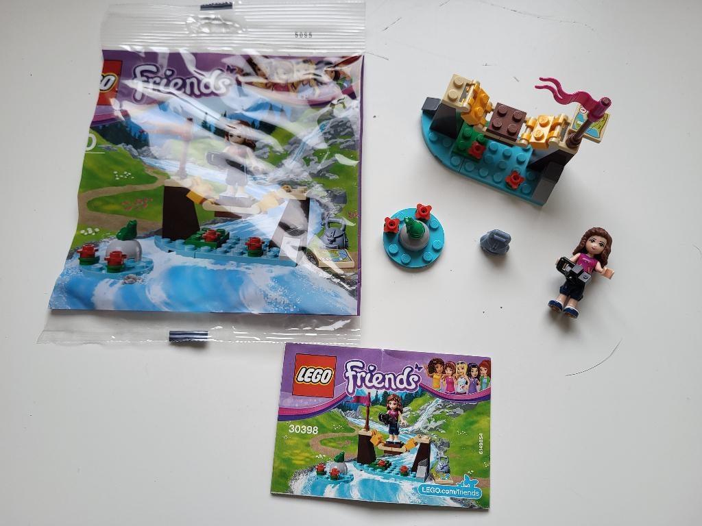 Lego Friends - Adventure Camp Bridge (30398), Ophalen of Verzenden, Zo goed als nieuw, Complete set, Lego