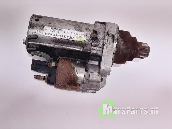 Startmotor van een Volkswagen Golf, Gebruikt, -, Volkswagen, -