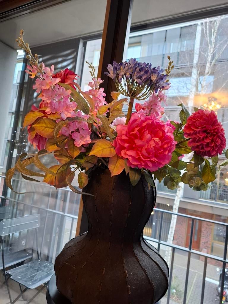 Kleurrijke Kunstbloemen gemengde bos, Ophalen, Zo goed als nieuw, Binnen