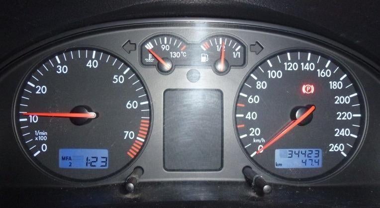 Herstel LCD display VW Passat/Sharan/Bora teller reparatie, Ophalen of Verzenden, Gebruikt, Volkswagen