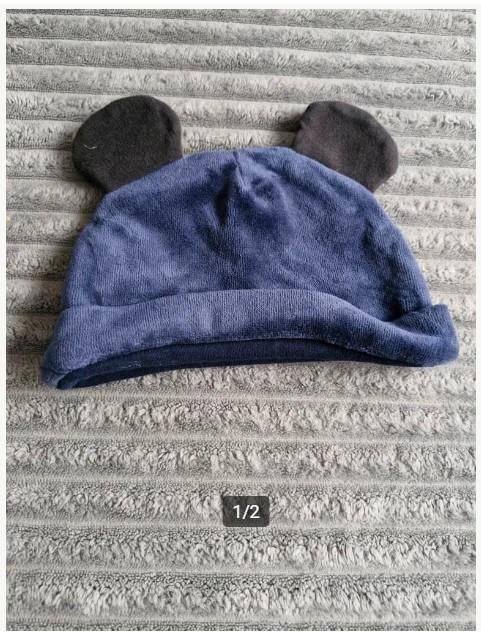 Blauw Mickey mutsje 80cm h4, Kinderen en Baby's, Dekens, Slaapzakjes en Inbakerproducten, Disney, Overige typen, Onbekend, Ophalen of Verzenden