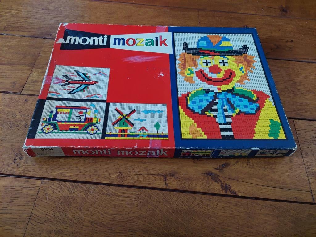 Doos vol Monti mozaik, Ophalen of Verzenden, Gebruikt, Box-set