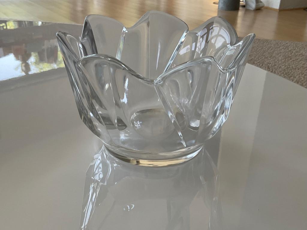 Vintage Kristallen Schaal Zweden, Antiek en Kunst, Antiek | Glas en Kristal, Ophalen