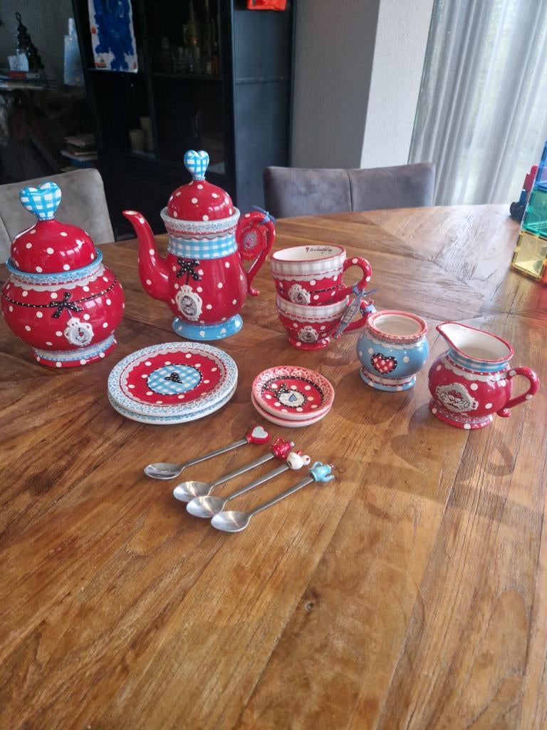 Studio Koekepeer Servies - Decoratief, Huis en Inrichting, Keuken | Servies, Ophalen, Zo goed als nieuw, Overige stijlen, Aardewerk