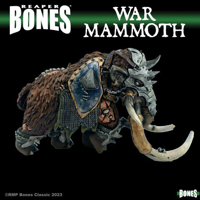 War Mammoth Bones Classic Deluxe Boxed Set 77764, Reaper miniatures, Figuurtje(s), Ophalen of Verzenden, Info@sceneryenzo.nl