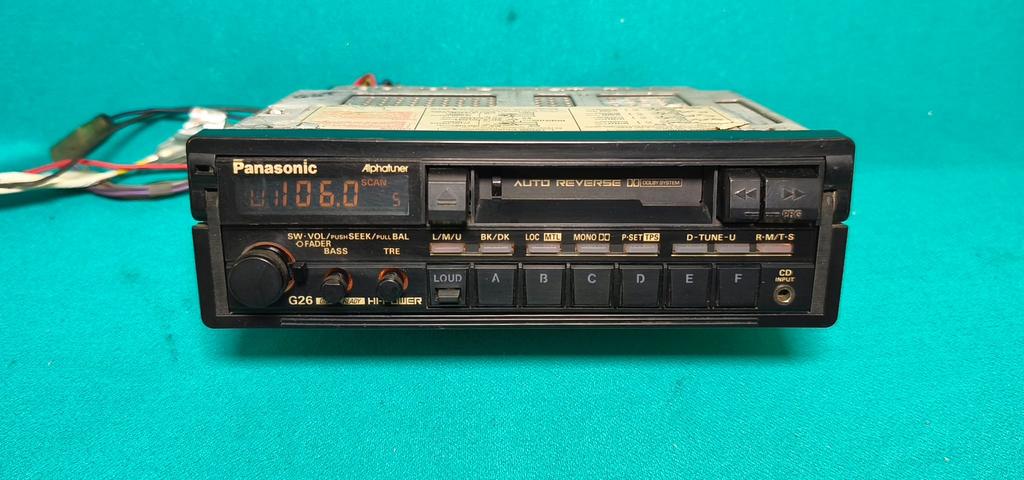 Panasonic cq-g26 cassette receiver, Ophalen of Verzenden, Zo goed als nieuw