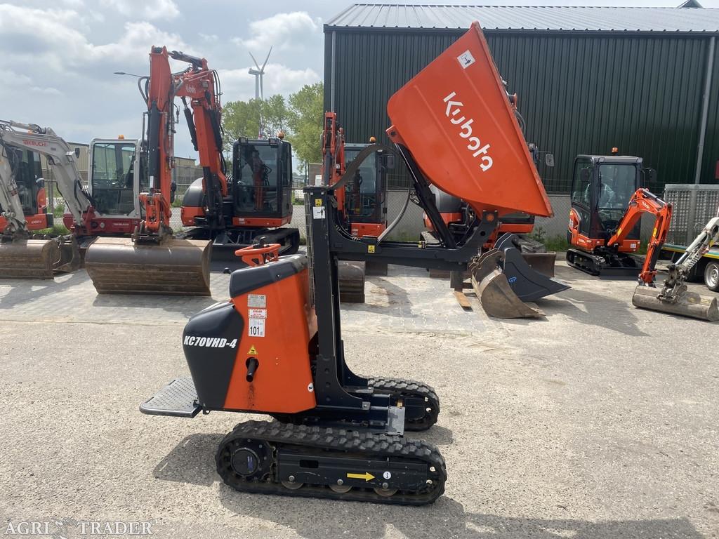 KUBOTA KC70VHD-4 Dumper graafmachine, -, Dumper, Niet opgegeven, Ophalen of Verzenden