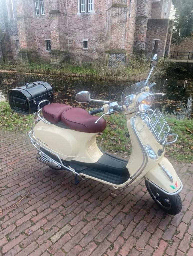 Prachtige Creme Vespa LXV - mooiste van Nederland!, Ophalen, Overige modellen, Maximaal 45 km/u, Zo goed als nieuw