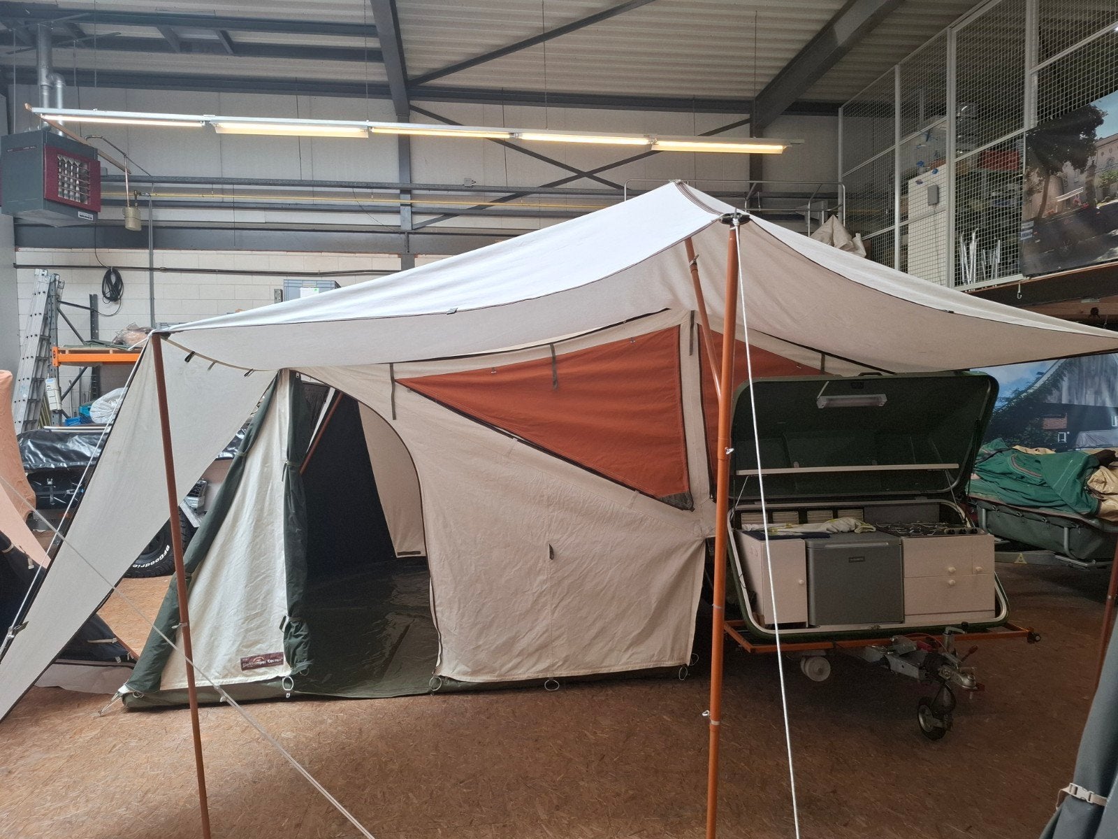 Holtkamper Cocoon XL Membrane Airco gereserveerd, Caravans en Kamperen, Vouwwagens, Holtkamper, Aanwezig, Ophalen