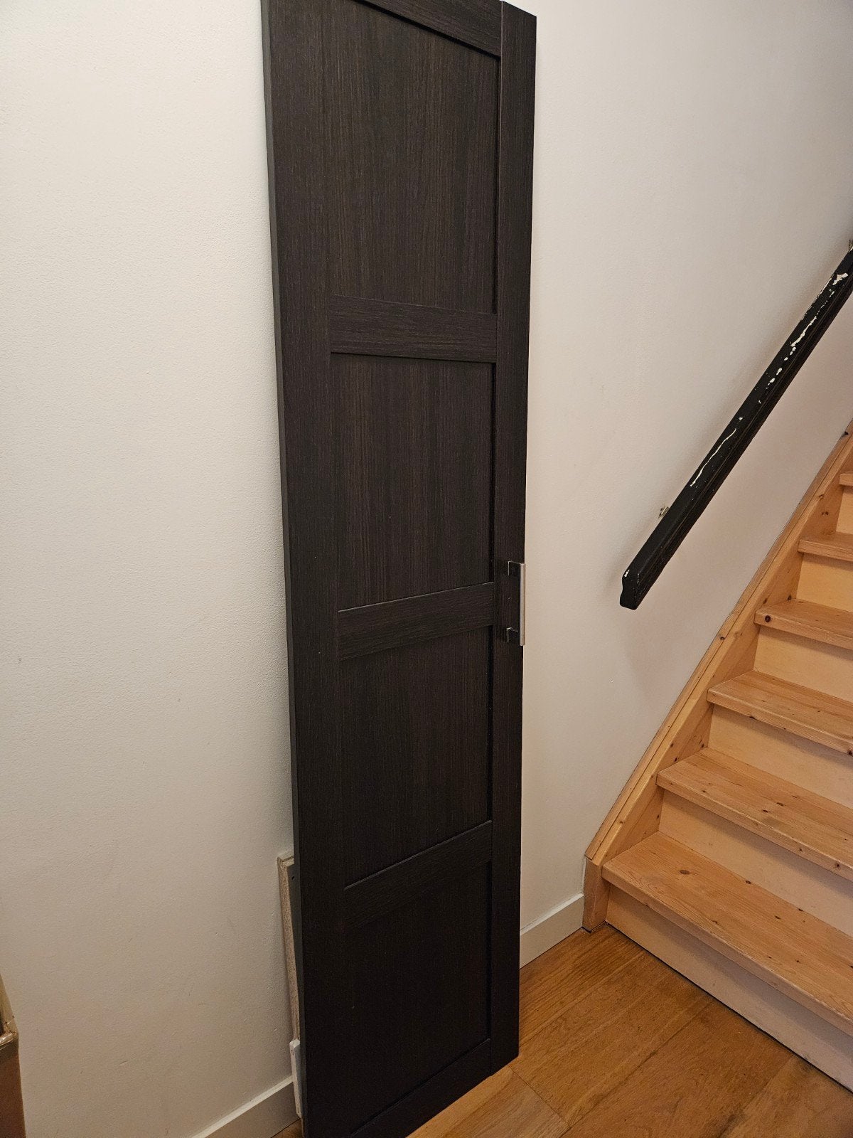 IKEA PAX deur donkerbruin 201 x 50 x 2 cm, Ophalen of Verzenden, 50 tot 100 cm, 200 cm of meer