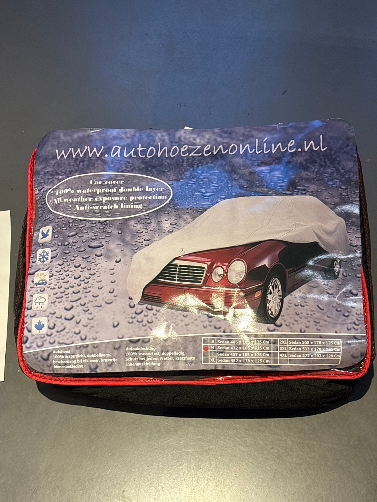 Autohoes Carcover Maat M - 100% Waterdicht & Krasbestendig, Ophalen of Verzenden, Nieuw, Universeel