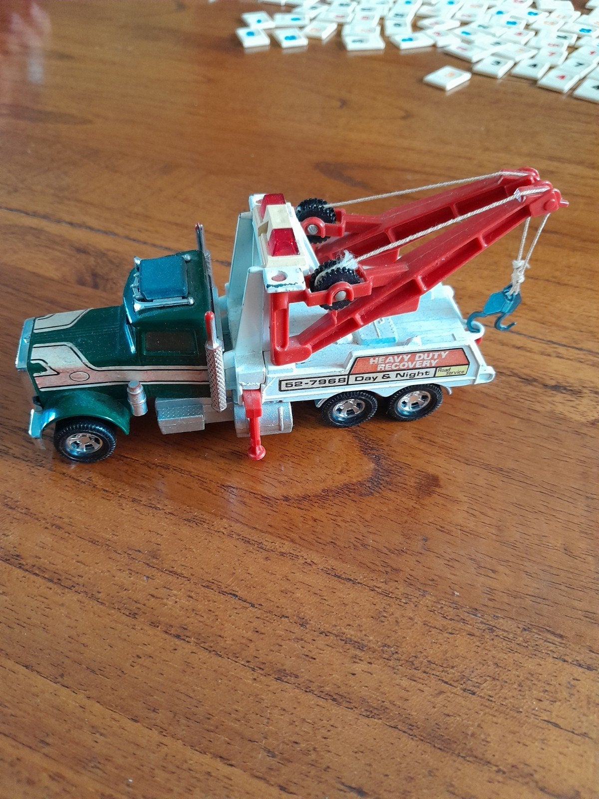 Matchbox Super Kings K-38 Peterbilt Takelwagen 1978, Ophalen of Verzenden, Gebruikt