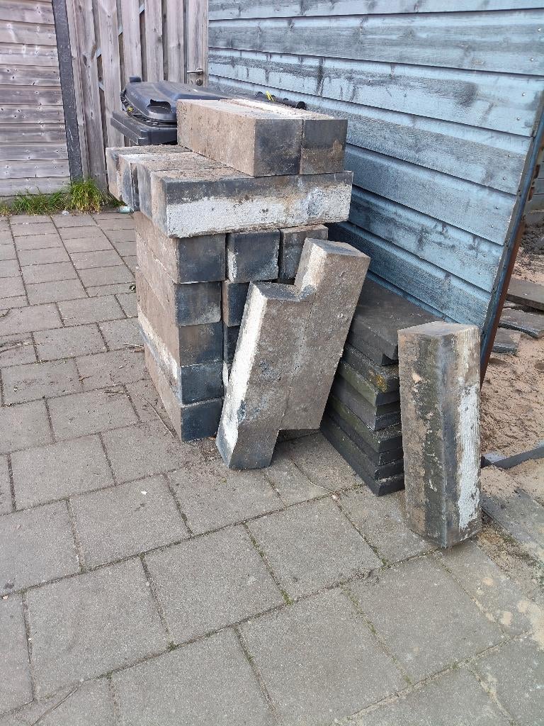 TUINTEGELS GRATIS OPHALEN, Ophalen, Gebruikt