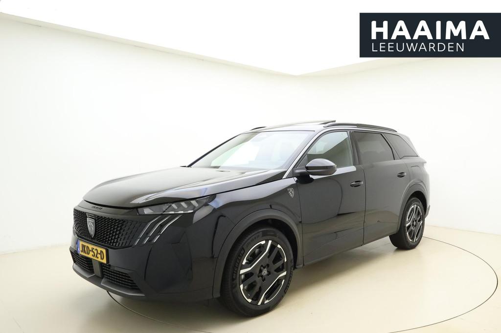 Peugeot 5008 1.6 Plug-in Hybrid GT 195 PK | Automaat | Leder, Automatische klimaatregeling, Gebruikt, 4 cilinders, Zwart
