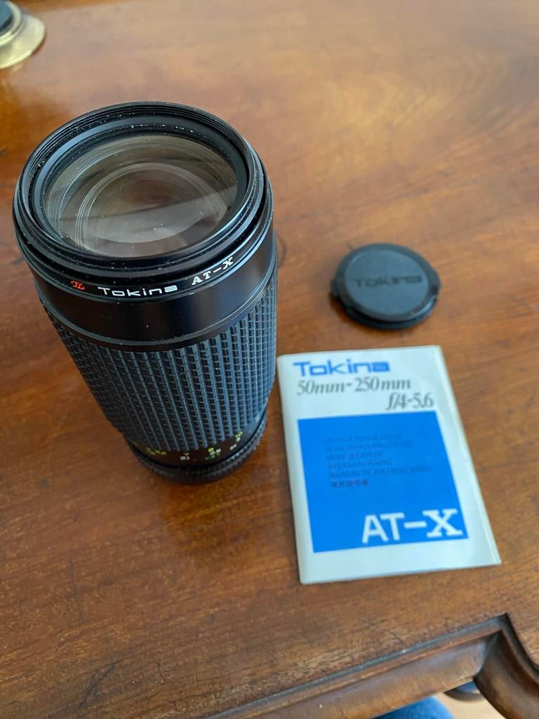 Tokina AT-X 50-250mm f/4-5.6 Zoomlens, Audio, Tv en Foto, Fotografie | Lenzen en Objectieven, Ophalen of Verzenden, Gebruikt, Telelens