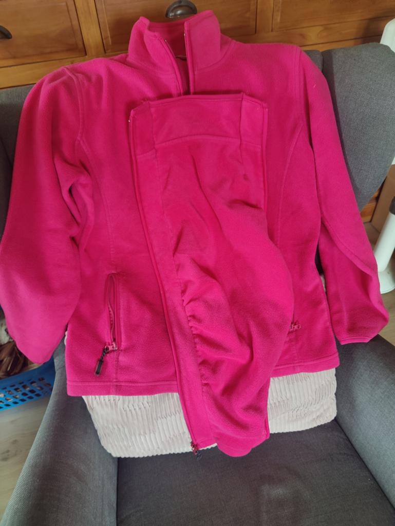 Heerlijk fleece draagjas xl, Ophalen of Verzenden, Zo goed als nieuw, Maat 46/48 (XL) of groter