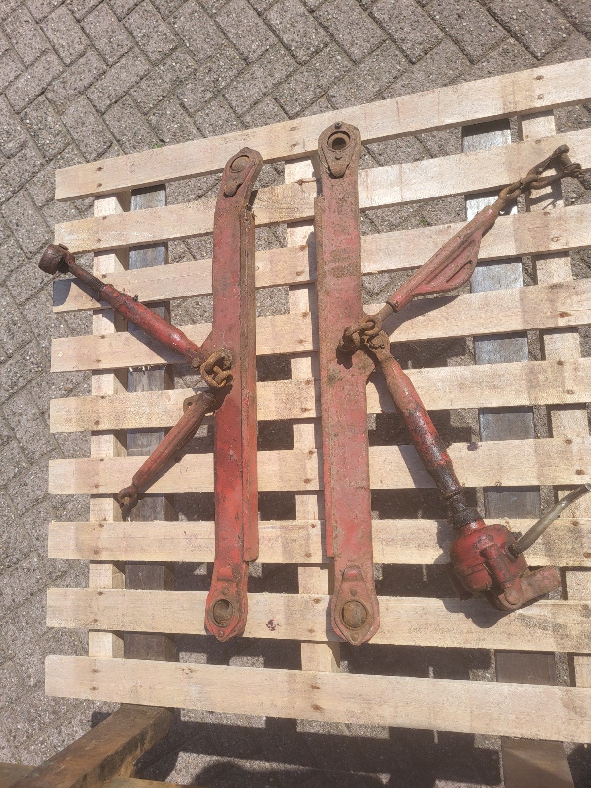 Originele heflatten compleet voor Porsche Junior tractor, Ophalen of Verzenden