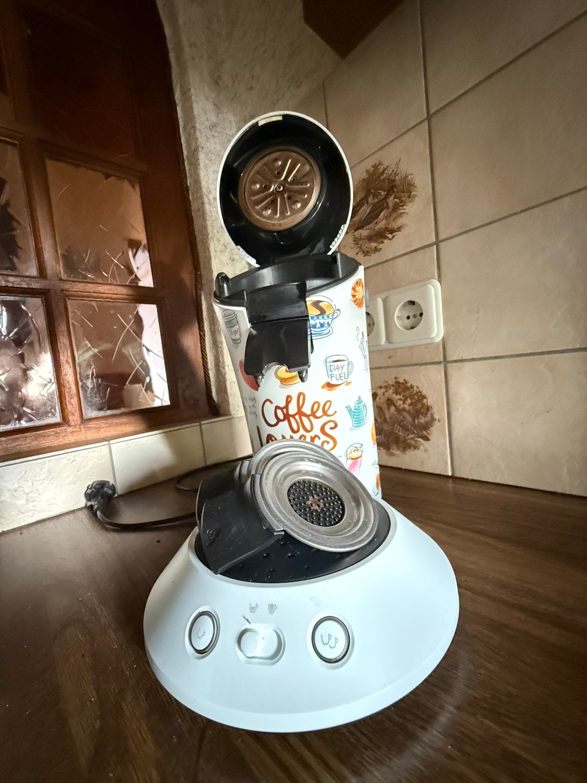 Philips Senseo Original Koffiezetapparaat - Wit, Ophalen, Gebruikt, Koffiemachine, 2 tot 4 kopjes