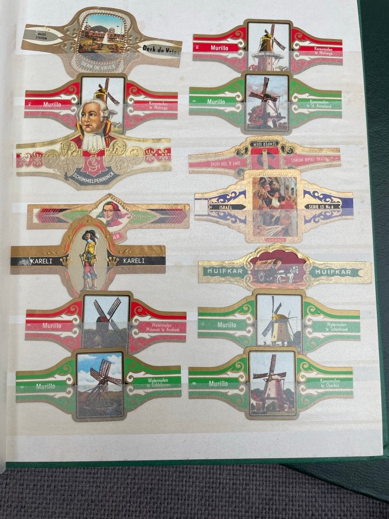 Sigarenbandjes verzameling +/- 240 stuks, Ophalen of Verzenden, Gebruikt, Sigarenbandjes