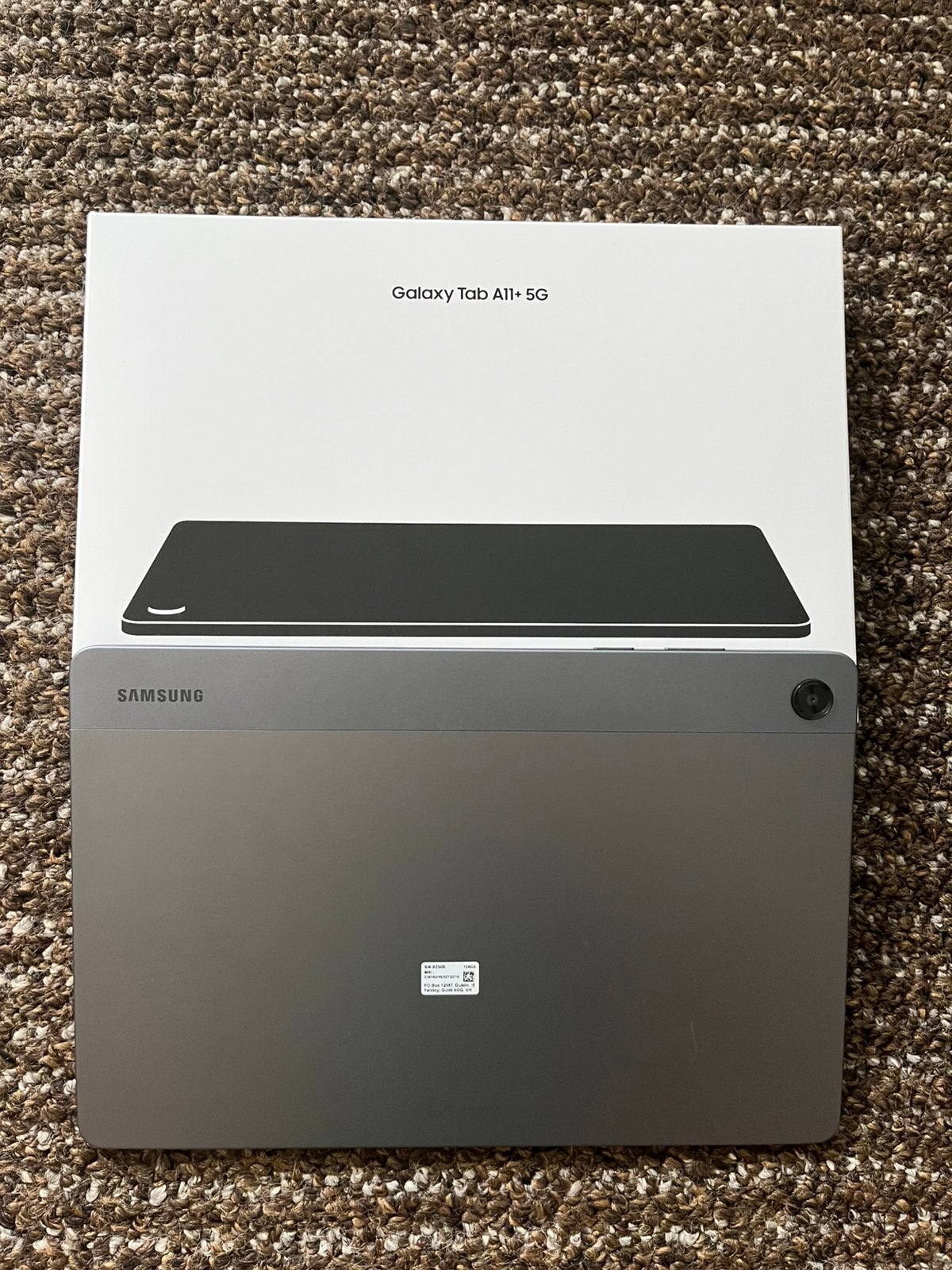 Samsung Galaxy Tab A11+ 5G grijs 128GB NiEUW!, Computers en Software, Galaxy tab A11+ 5G, 11 inch, Nieuw, Ophalen of Verzenden